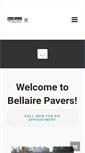 Mobile Screenshot of bellairepavers.com